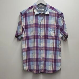 Tommy Bahama Men's Short Sleeve Double Flora Camp Shirt Size Medium